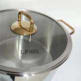 سرویس قابلمه استیل خالص 8 پارچه lines لینس ترکیه