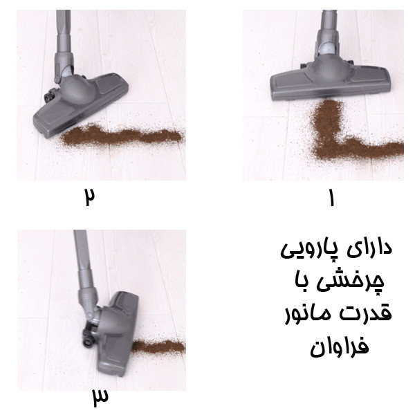 جاروبرقی فانتوم مدل SPEEDY