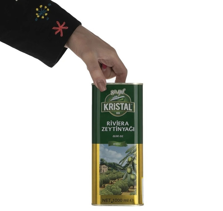 روغن زیتون کریستال -1 لیتری