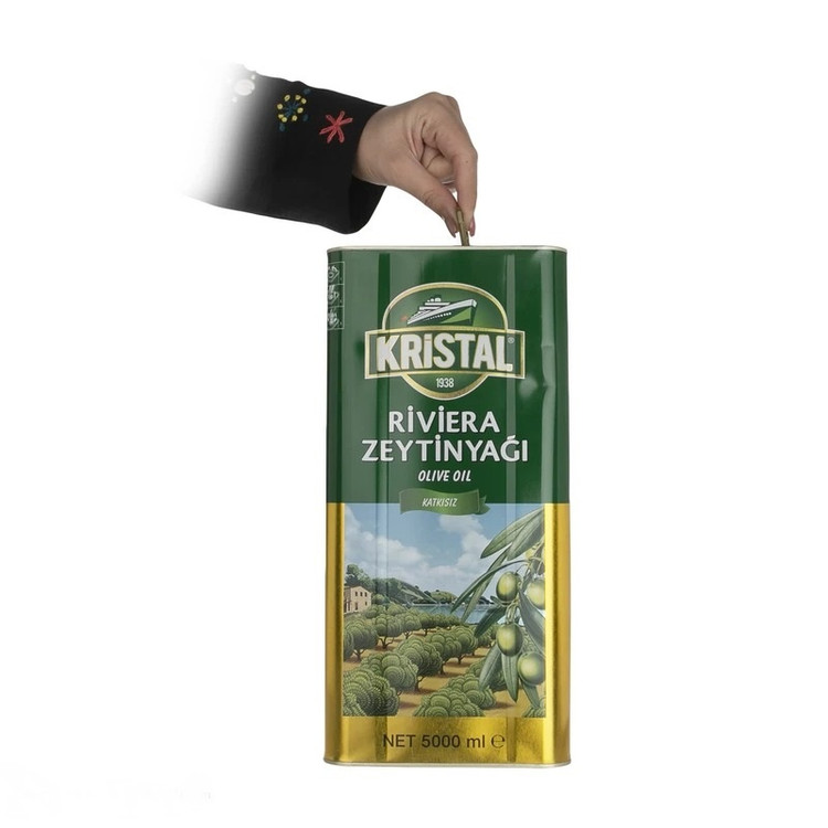 روغن زیتون کریستال -5 لیتری